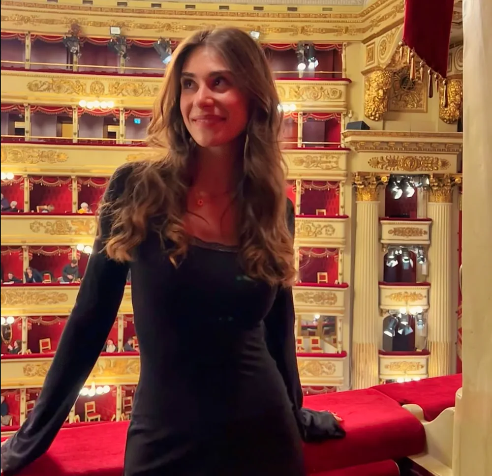Monira im Teatro alla Scala, Mailand